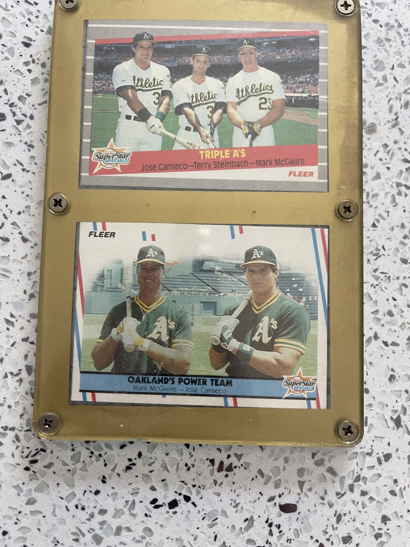 A’s Team Cards