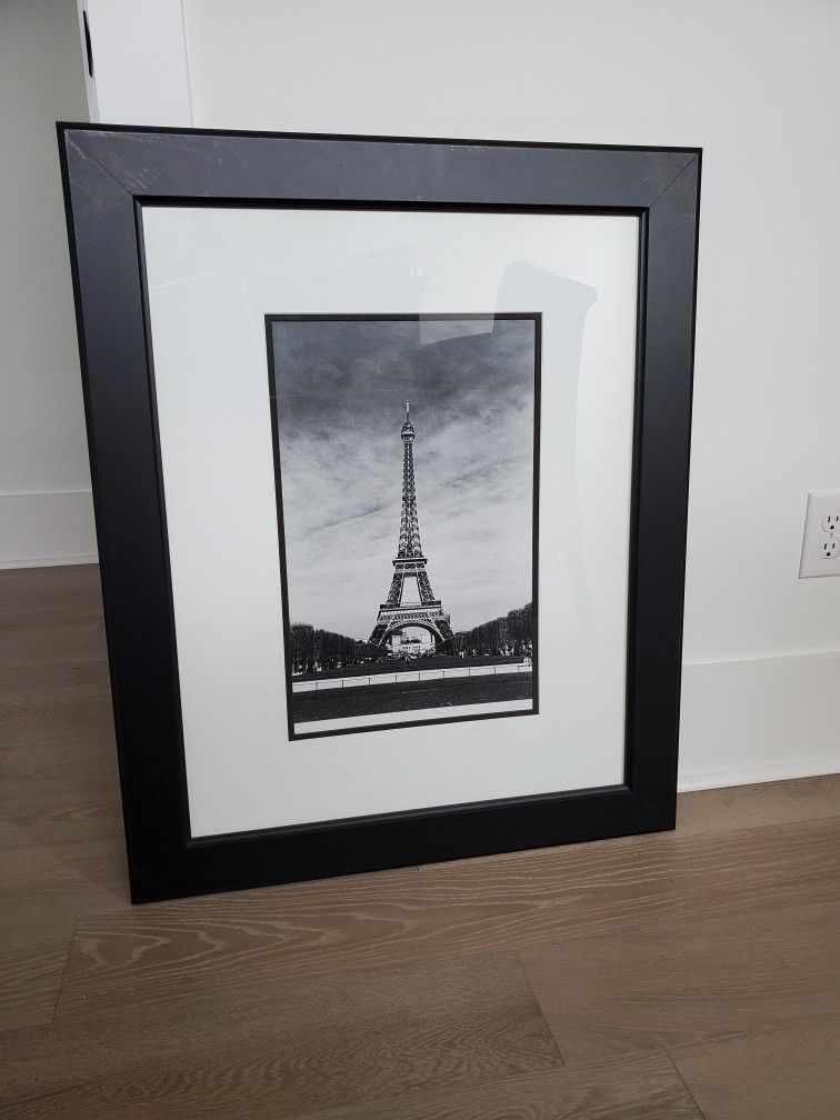 Framed Photogragh of Eiffel Tower