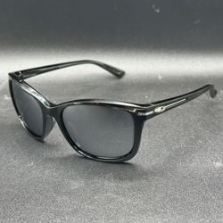 Oakley 009232 Women's “Drop In” Cat Eye Sunglasses Black/Black #815