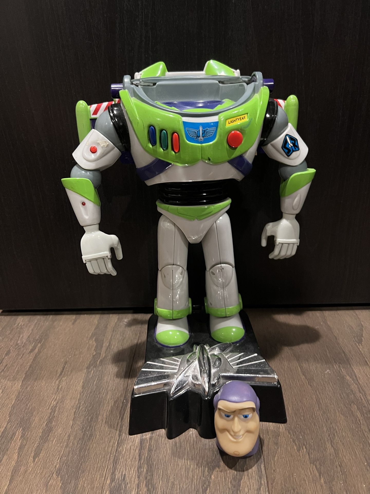 Disney Ultimate Buzz Lightyear Talking Action Figure 14 inch with Stand