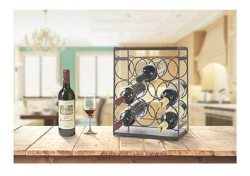 New wood counter top wine rack, $25 or best offer.