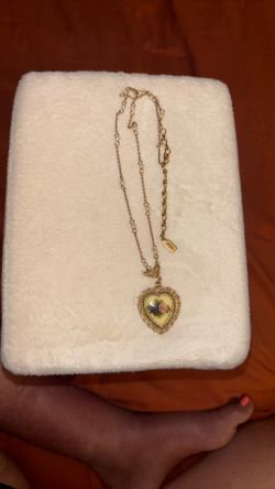 1928 Vintage Heart Pendant Chain