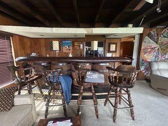 Bar and stools