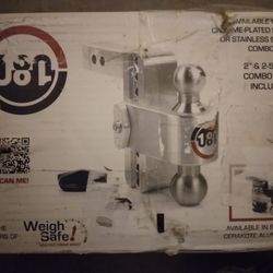 Weigh Safe Trailer Hitch & Ball Mount