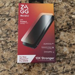 iPhone 15 Pro Zagg Screen Protector