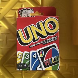 New Uno Customizable Playing Cards 