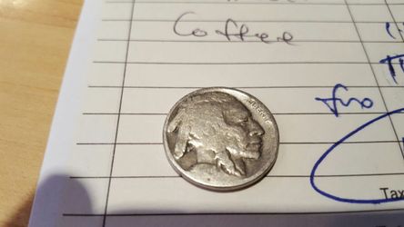Rare Buffalo nickle .