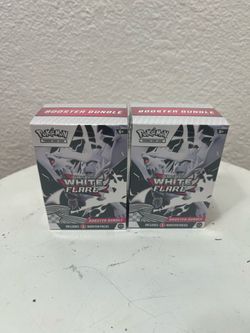 White flare booster bundle