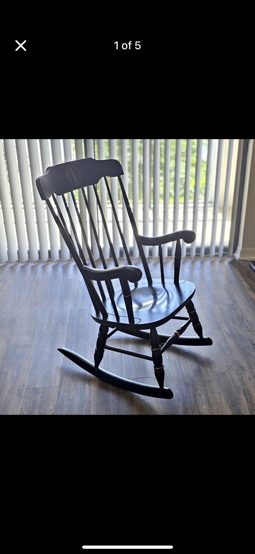 Maple Hardwoods Rocking Chair (University Of Virginia)