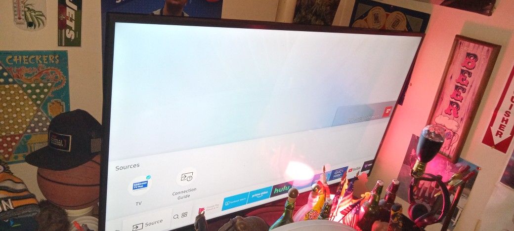 Original Factory 55 Inch Samsung Like New T.v With Original Remote