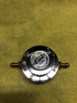 Fuel regulator like new install for 1 day but no what I need