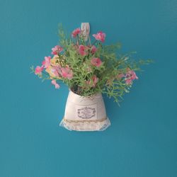 Crushed Can Flower Arangment 