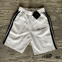 Palm Angel Shorts - White ( SIZE L )