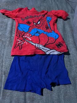 Spider-Man Short Pj's Size 6
