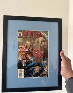 Spiderman Comic Wall Art