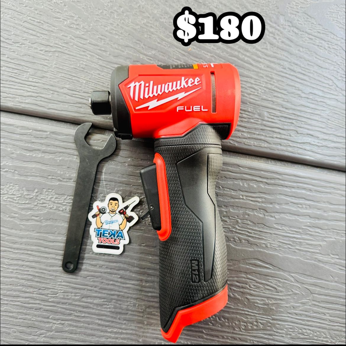 Milwaukee M12 FUEL 1/4 in. Right Angle Die Grinder (Tool-Only)