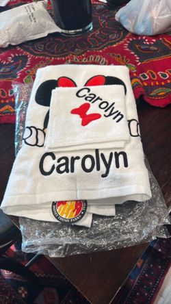 New DISNEY LAND Towel Set