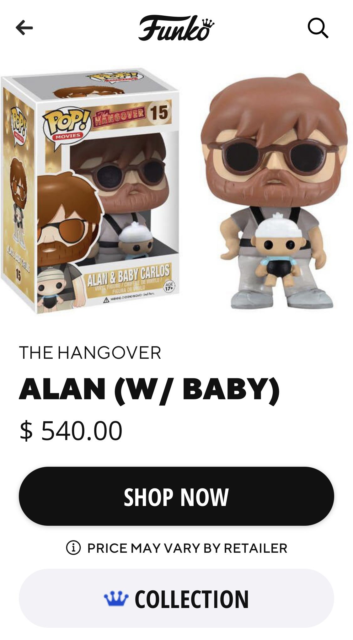 Funko Pop! Alan And Baby Carlos for Sale in Bakersfield, CA