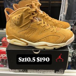 Jordan 6 Wheat 