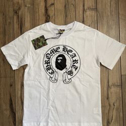 CHROME HEARTS x BAPE T SHIRT