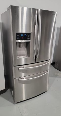 Samsung 4-Door Stainless Steel Fridge
