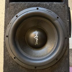 Skar 12” Subwoofer In Ported Box