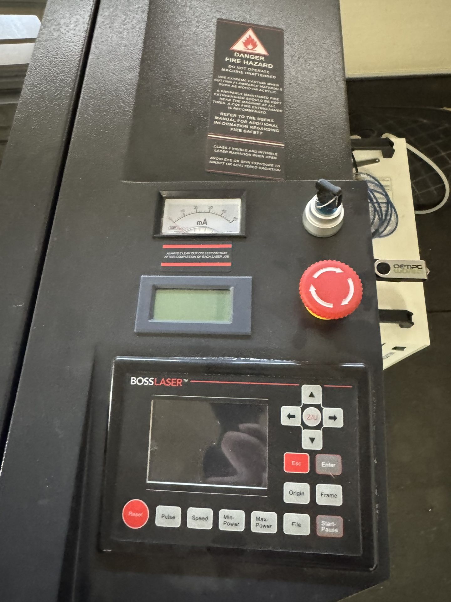 BOSS LS 2440 CO2 Laser Cutter And Engraver