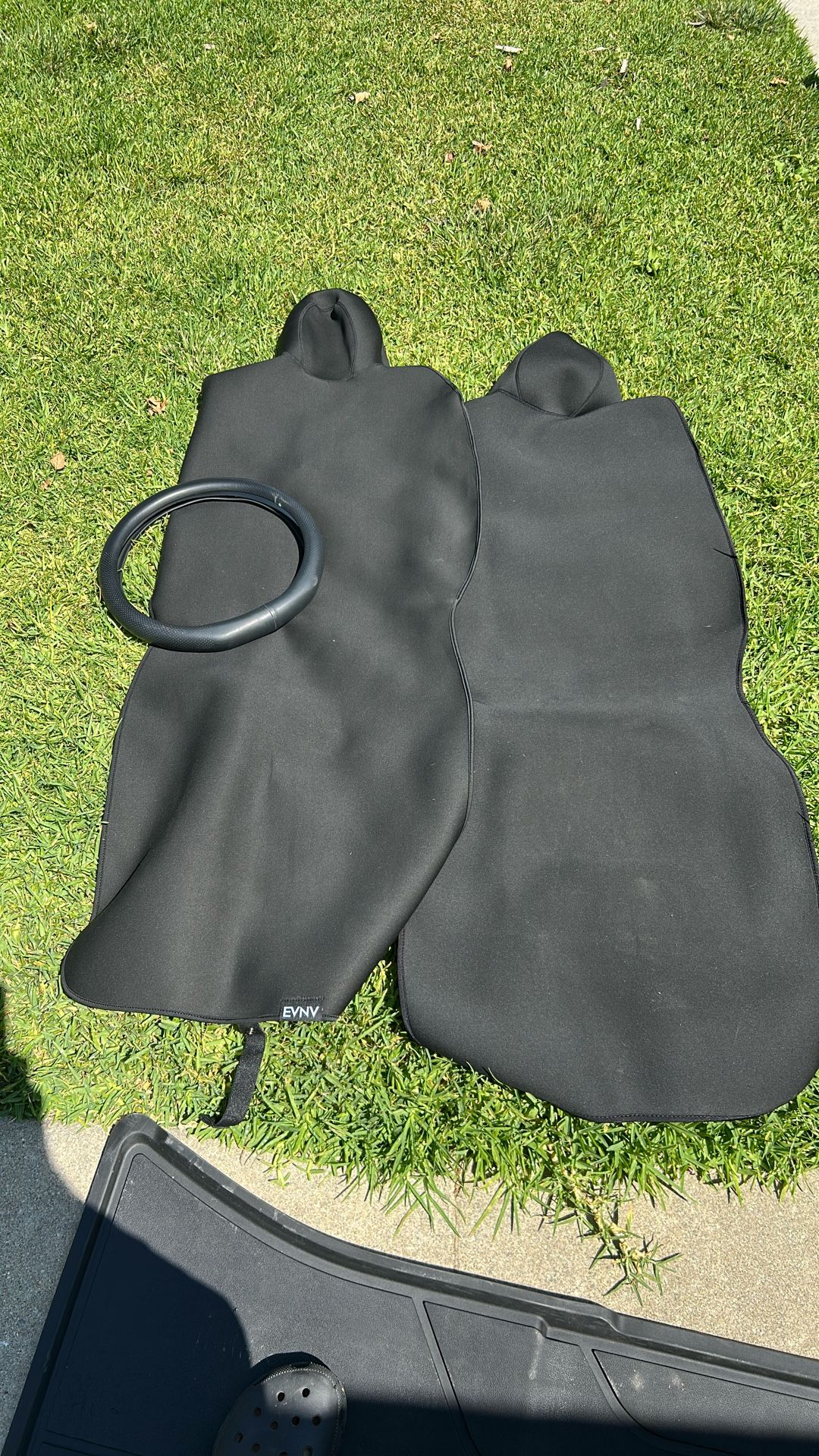 Telsa Y Seat Covers And Steering Wheel Cover
