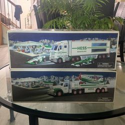 Hess Truck And Airplane + Hess Truck And Race Cars