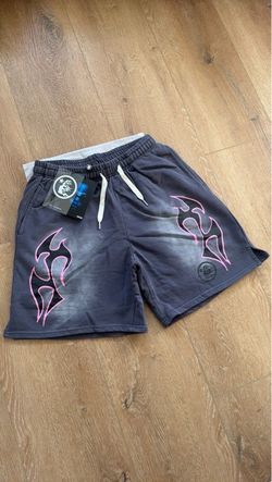 Hellstar Graphic Shorts with Tags