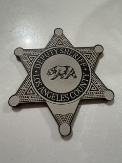 Replica Actual Size Of Lasd badge
