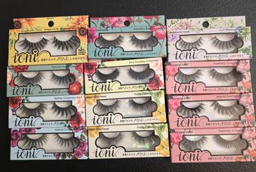 NIB - Ioni 3D Faux Mink Eyelashes (Bundle 13 Packages)