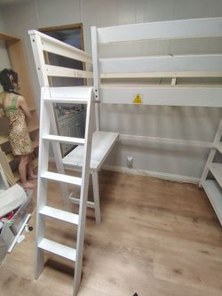 Twin loft bed