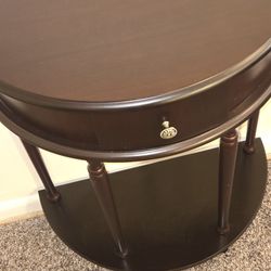 Half Moon End Table / Entry Table 