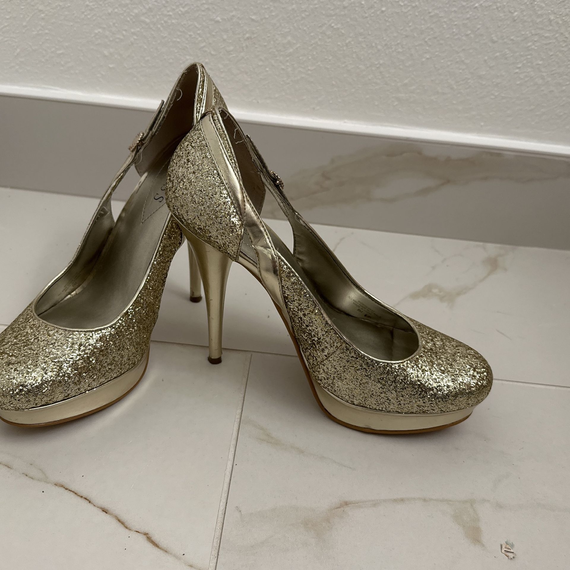 GUESS platform stiletto heels