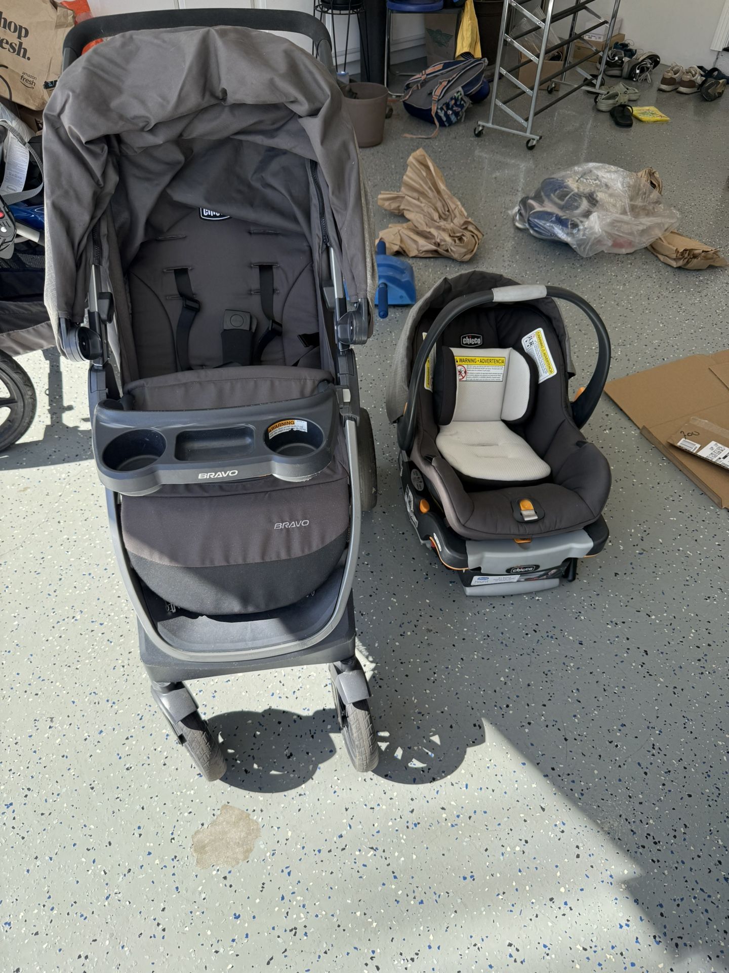 Chicco Bravo And Keyfit 35 Infant Car Seat
