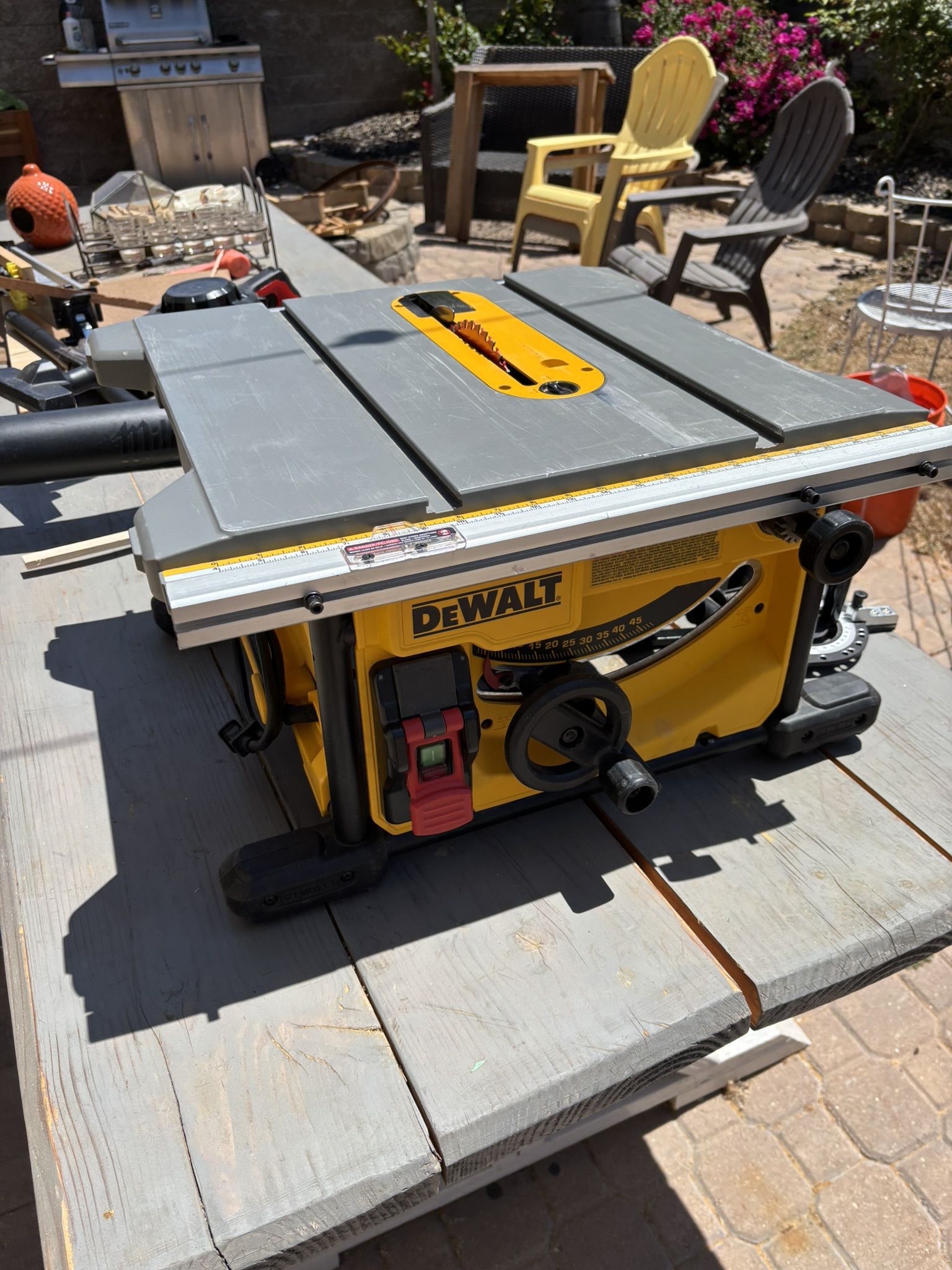 Dewalt Table Saw + Accessories