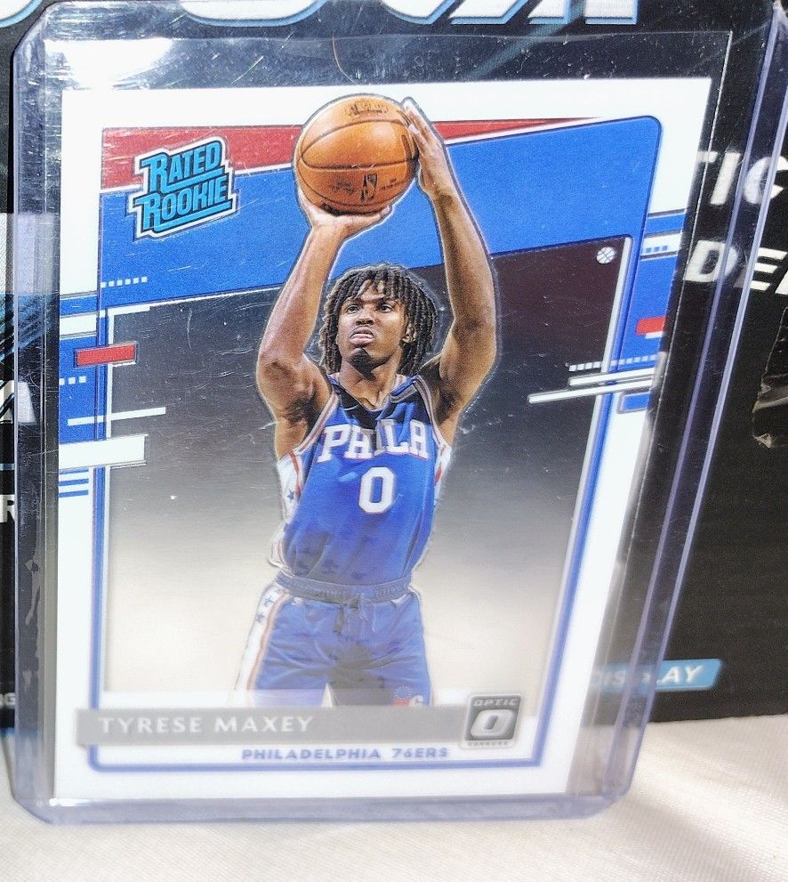 Tyrese Maxey Rated Rookie Chrome