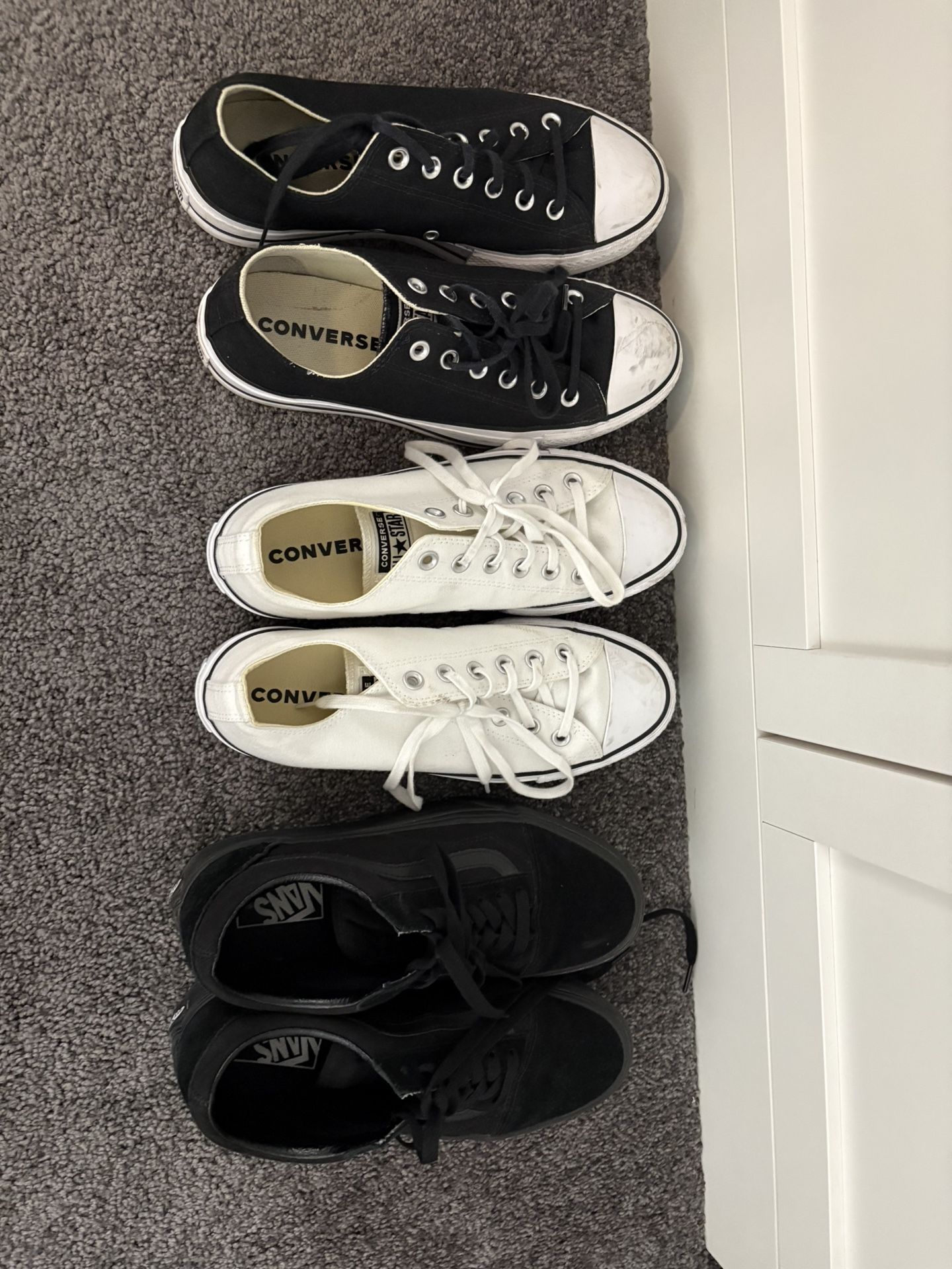 Women Platform Converse And Vans