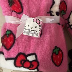 Hello kitty throw