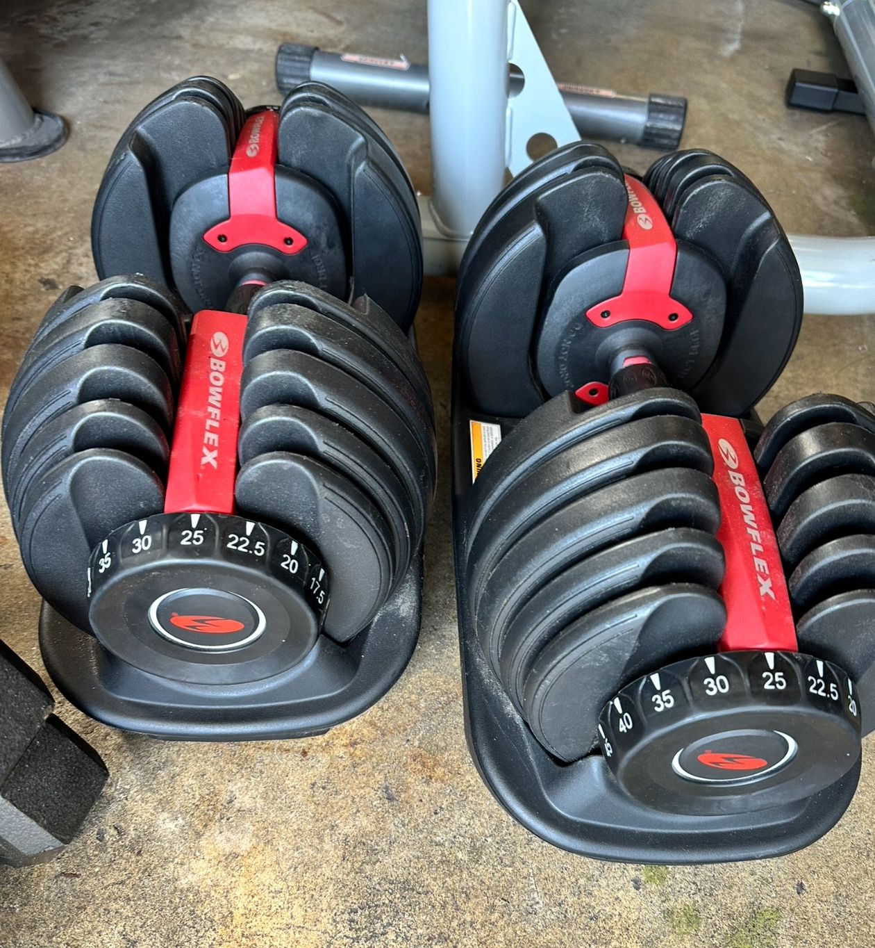 Bowflex Dumbbells