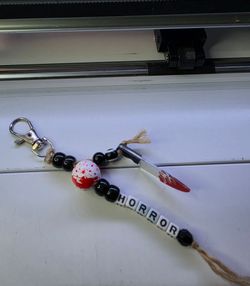 Horror Keychain, halloween, spooky
