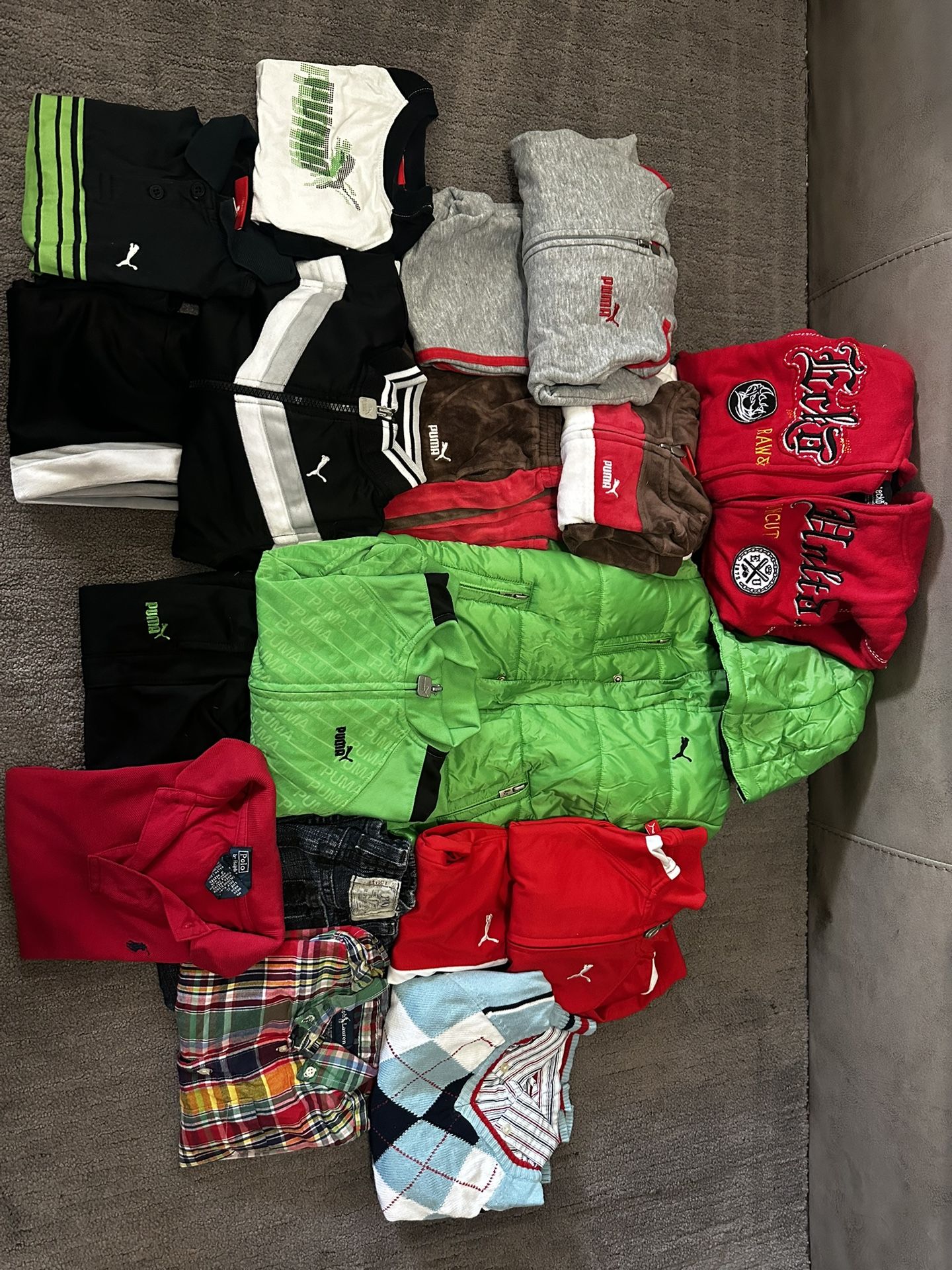 Ralph Lauren, Puma Jacket & Outfits Size 18 & 24 Months