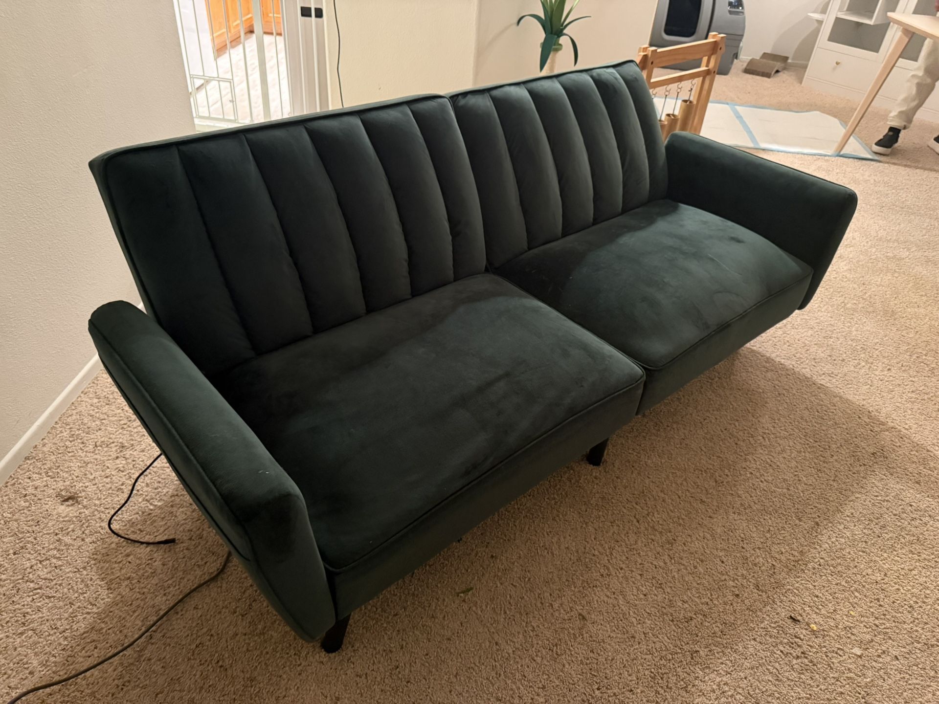 FREE GREEN COUCH