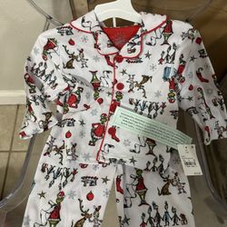 The Grinch 12 Month Old Pj Set 