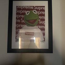 Kermit SUPREME Fairchild Paris framed Poster