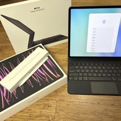 iPad Pro 12.9” M2 WiFi With Keyboard And Pencil