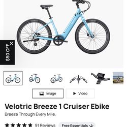 Velotric Breeze 1 Crusher Bike 