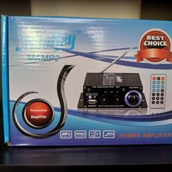 Power Amplifier Audio Speaker 