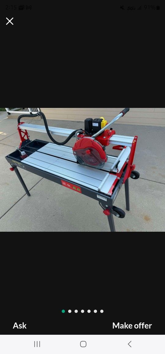Wet Saw $800
